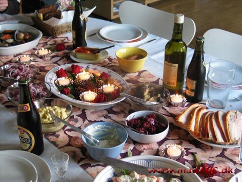 Danish Christmas lunch is just as important as the preceding dinner, and is usually held on Christmas or Boxing Day
